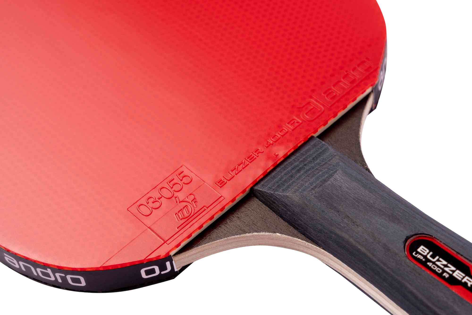Andro Bat-Set Buzzer Up 400 R black/red concave - Image 3