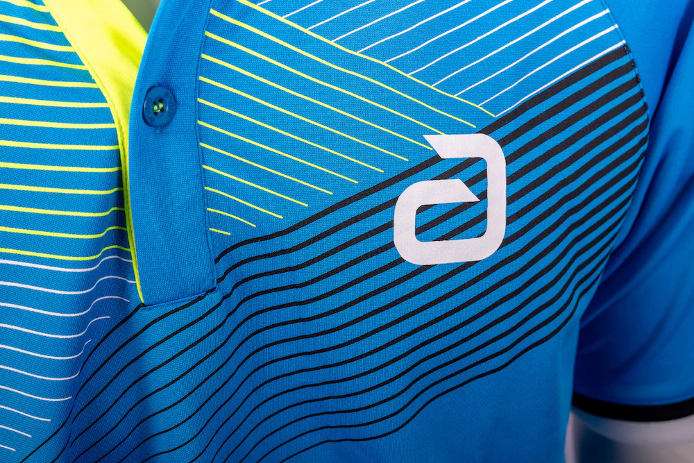 Andro Shirt Avos Cotton blue/yellow - Image 5