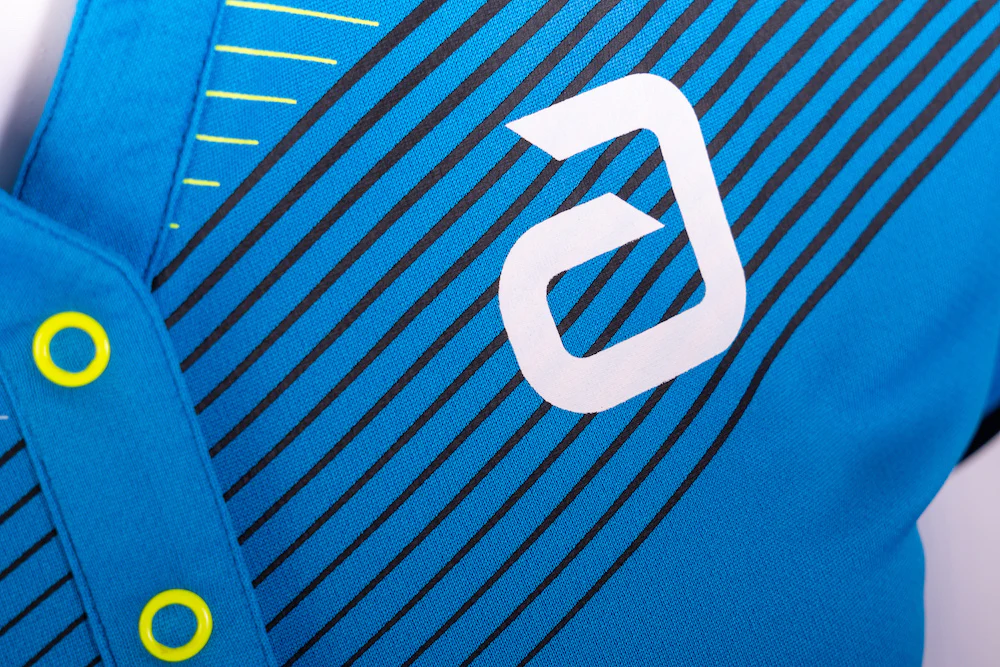 Andro Shirt Avos Women blue/yellow - Image 3