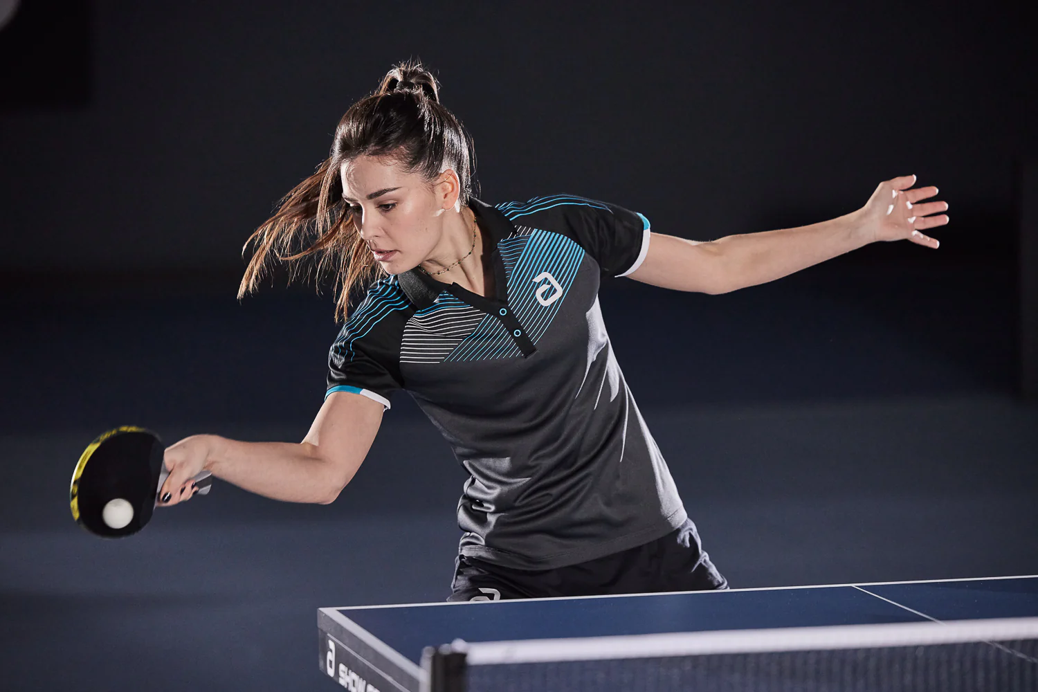 Andro Shirt Avos Women grey/blue - Image 3