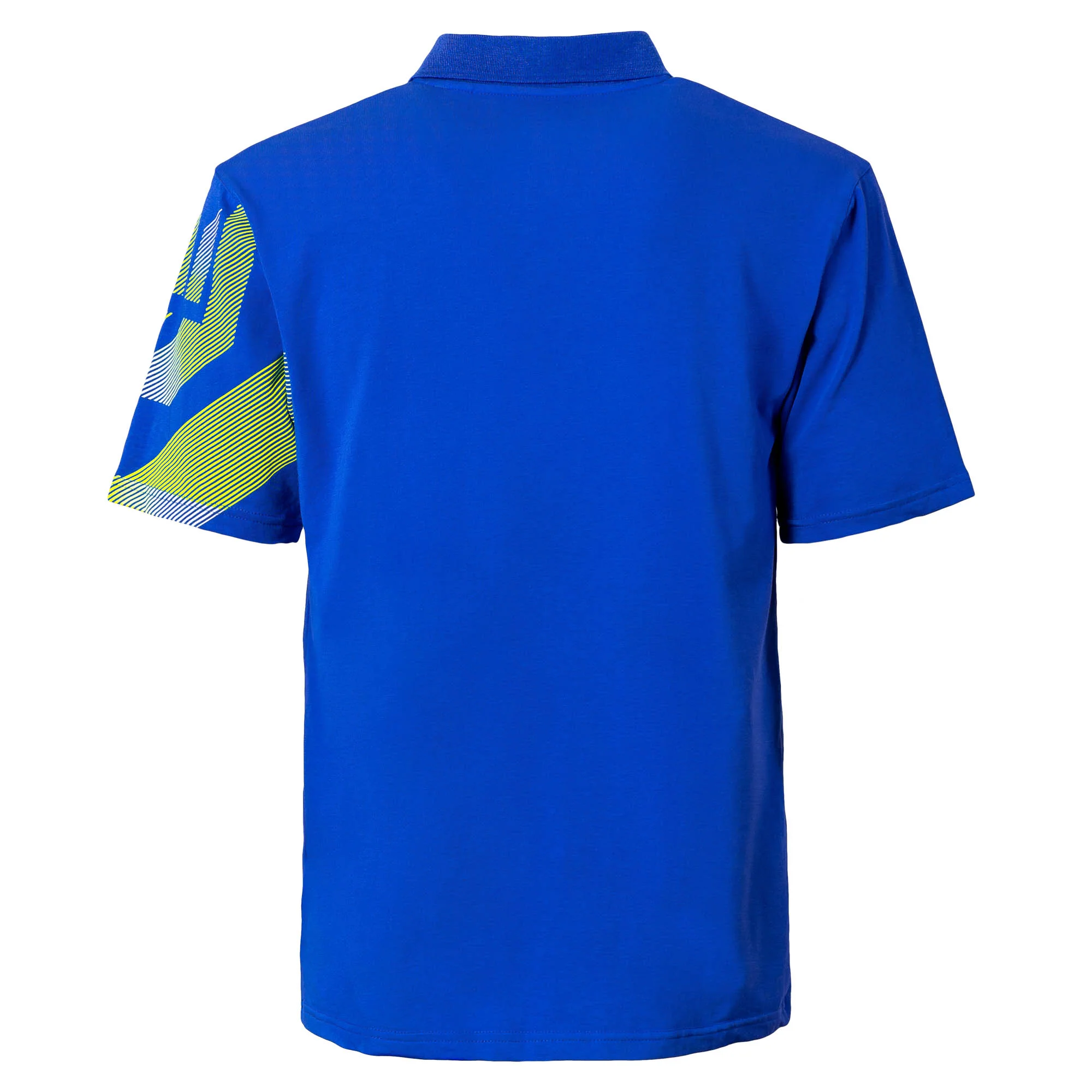 Andro Shirt Benzon Cotton blue/yellow - Image 2