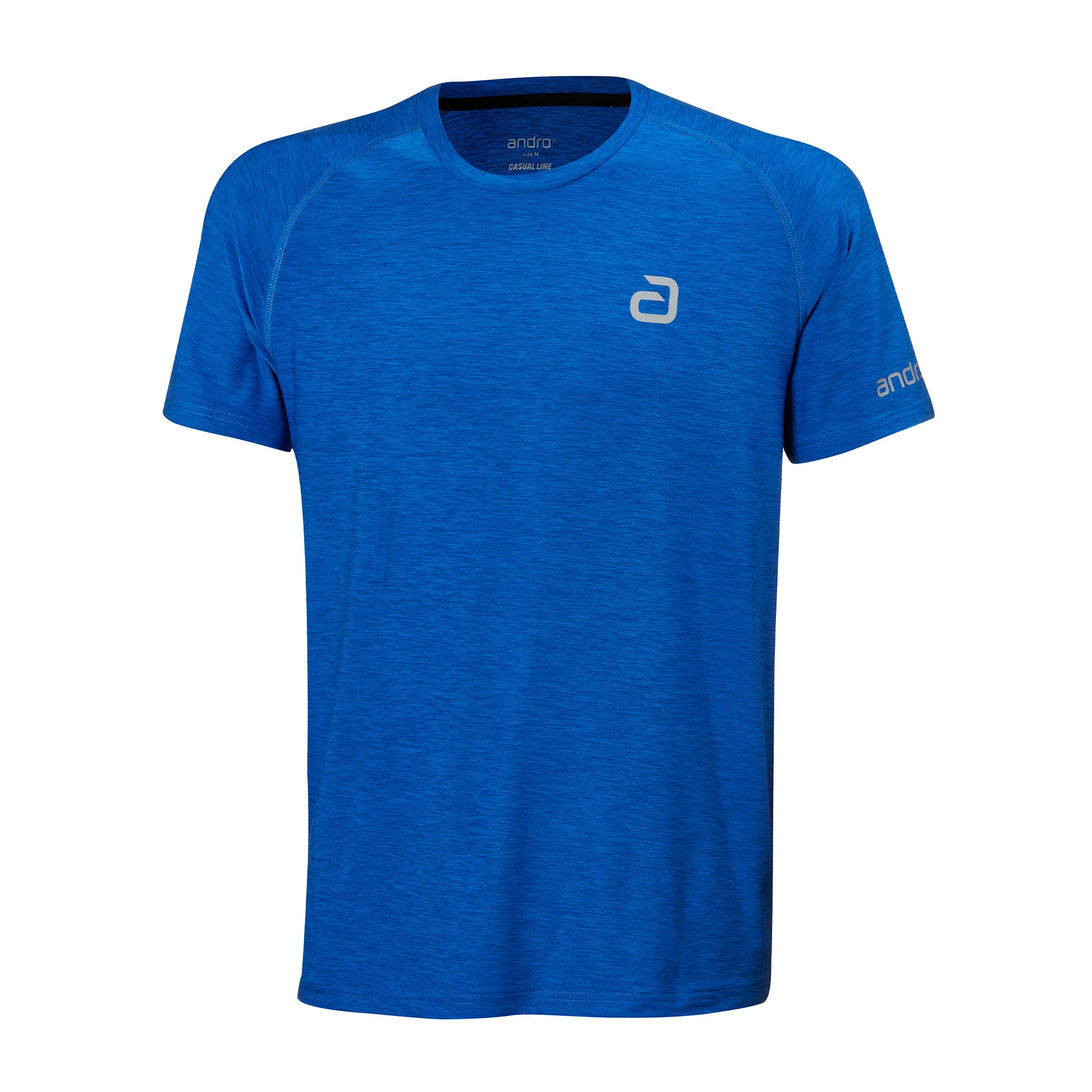 Andro Shirt Melange Alpha ocean blue