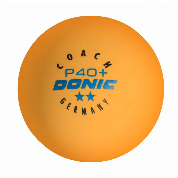 Donic Ball Coach P40+ **orange (6) - Image 2