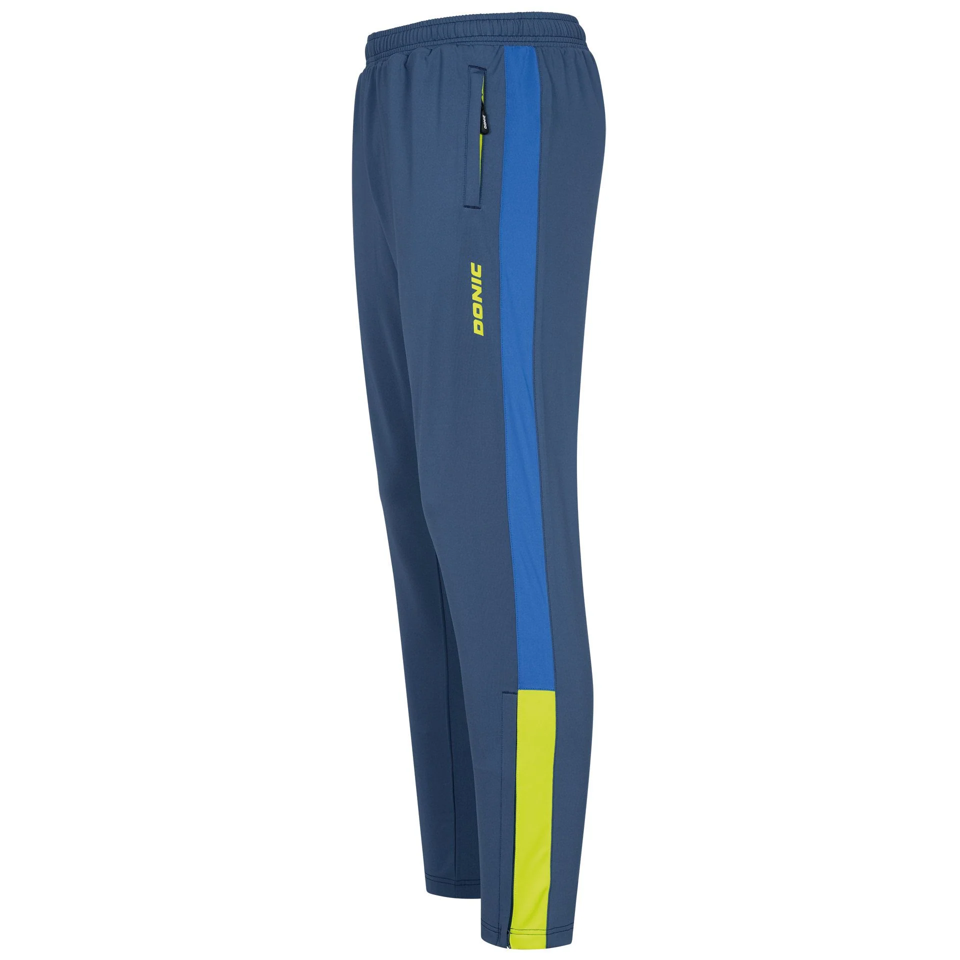 Donic Tracksuitpants Trail navy/royalblue/lime - Image 2