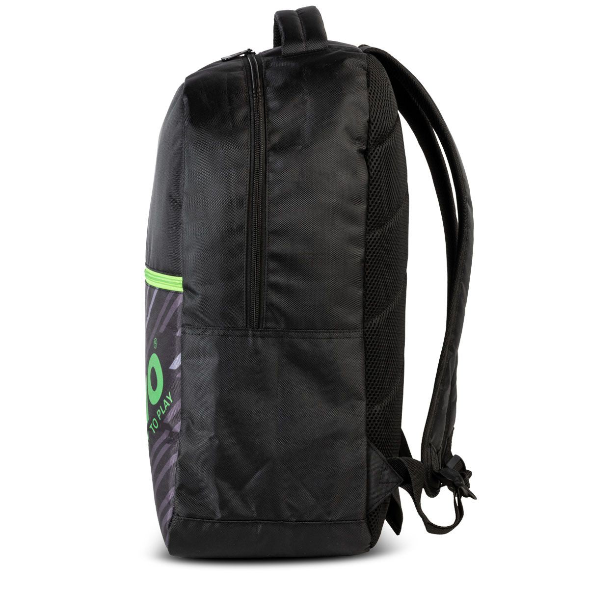 Gewo Backpack Stripes black/lime - Image 3