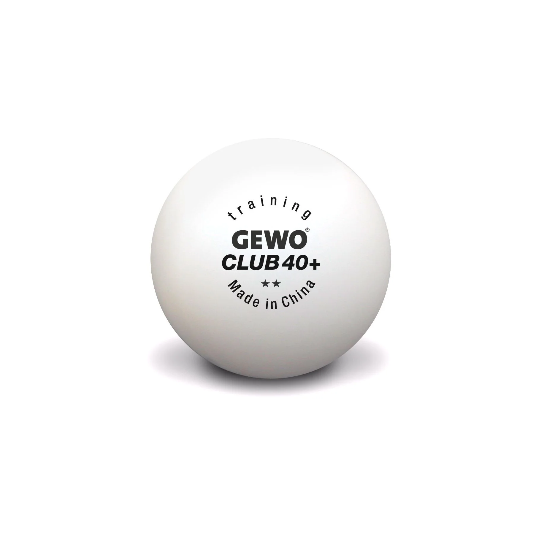 Gewo Balls Training Club 40+** 4x 72er Box white - Image 2