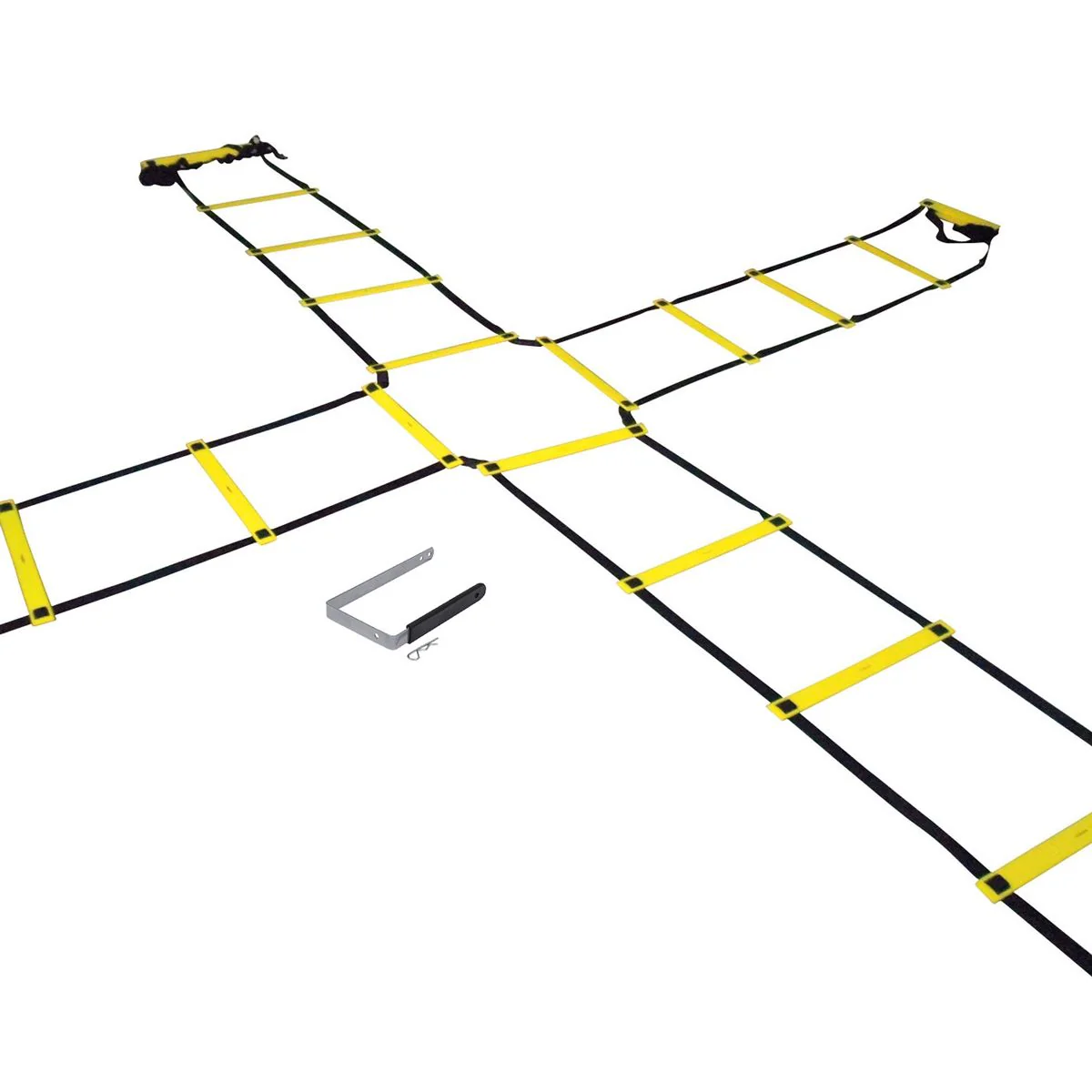 Gewo Coordination ladder "Agillity"single-ladder 4m black/yellow - Image 2