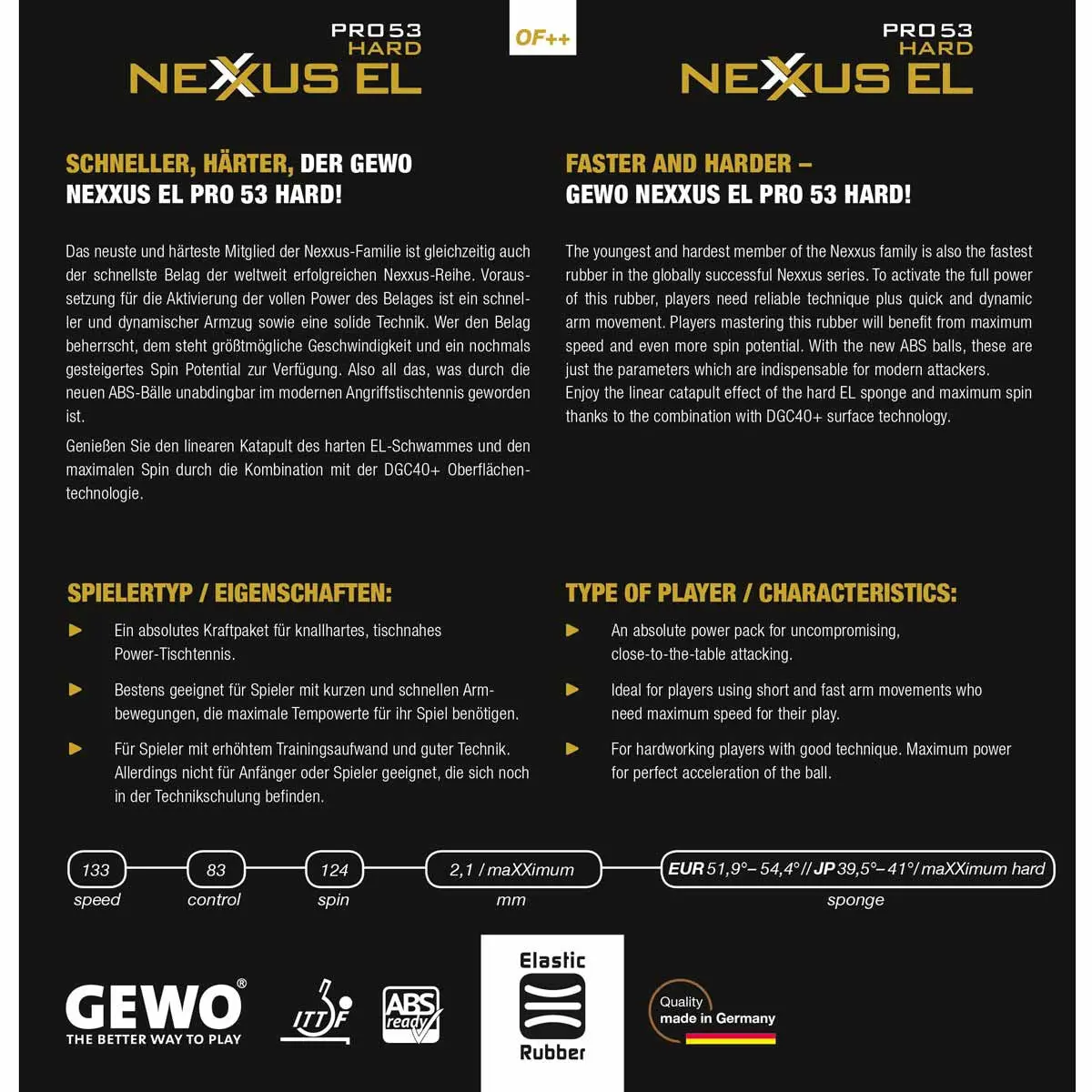 Gewo Nexxus EL Pro 53 Hard - Image 2