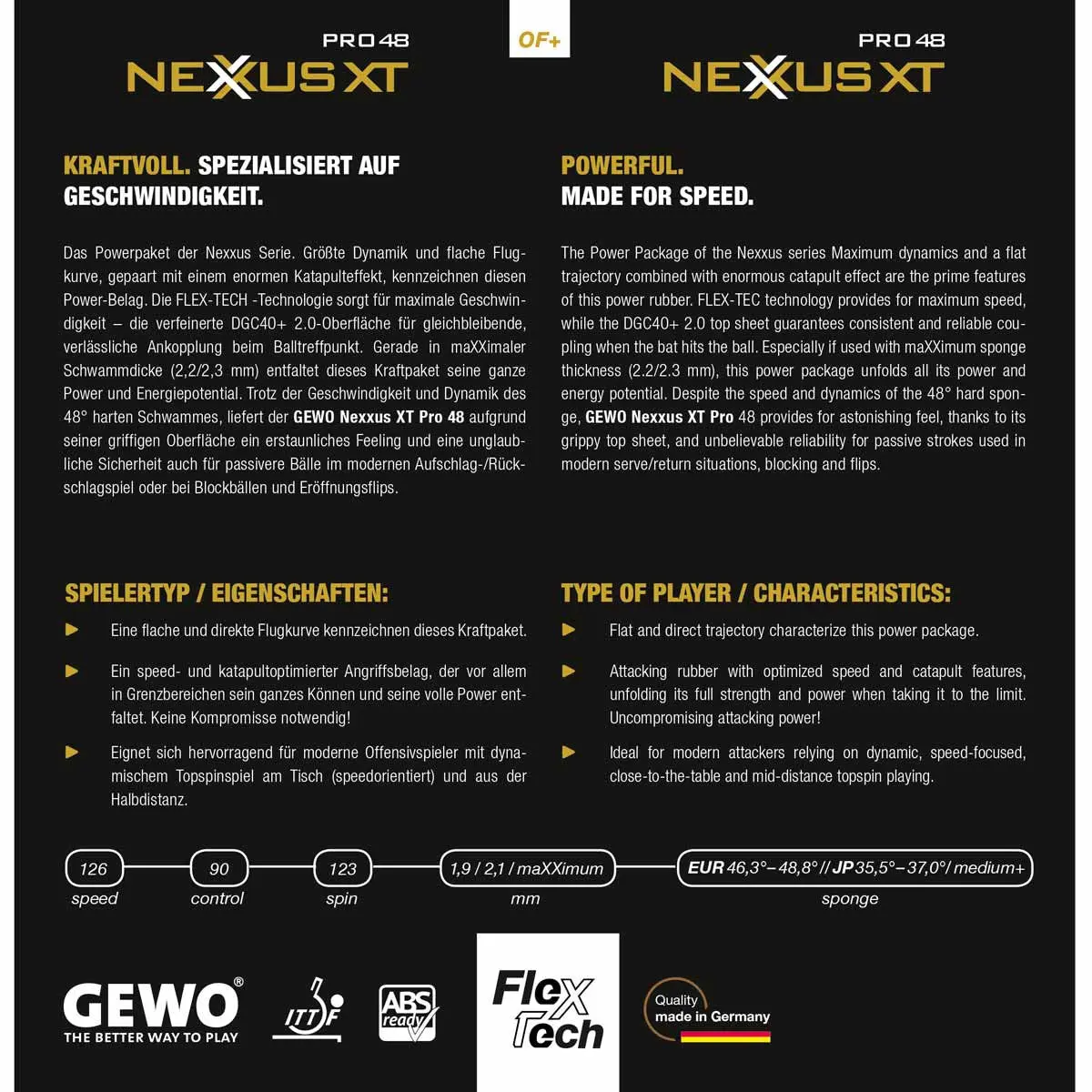 Gewo Nexxus XT Pro 48 - Image 3