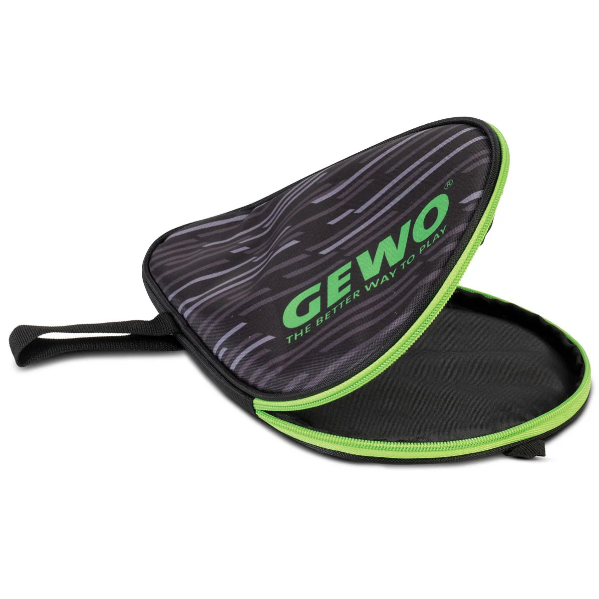 Gewo Round Cover Stripes black/lime - Image 2
