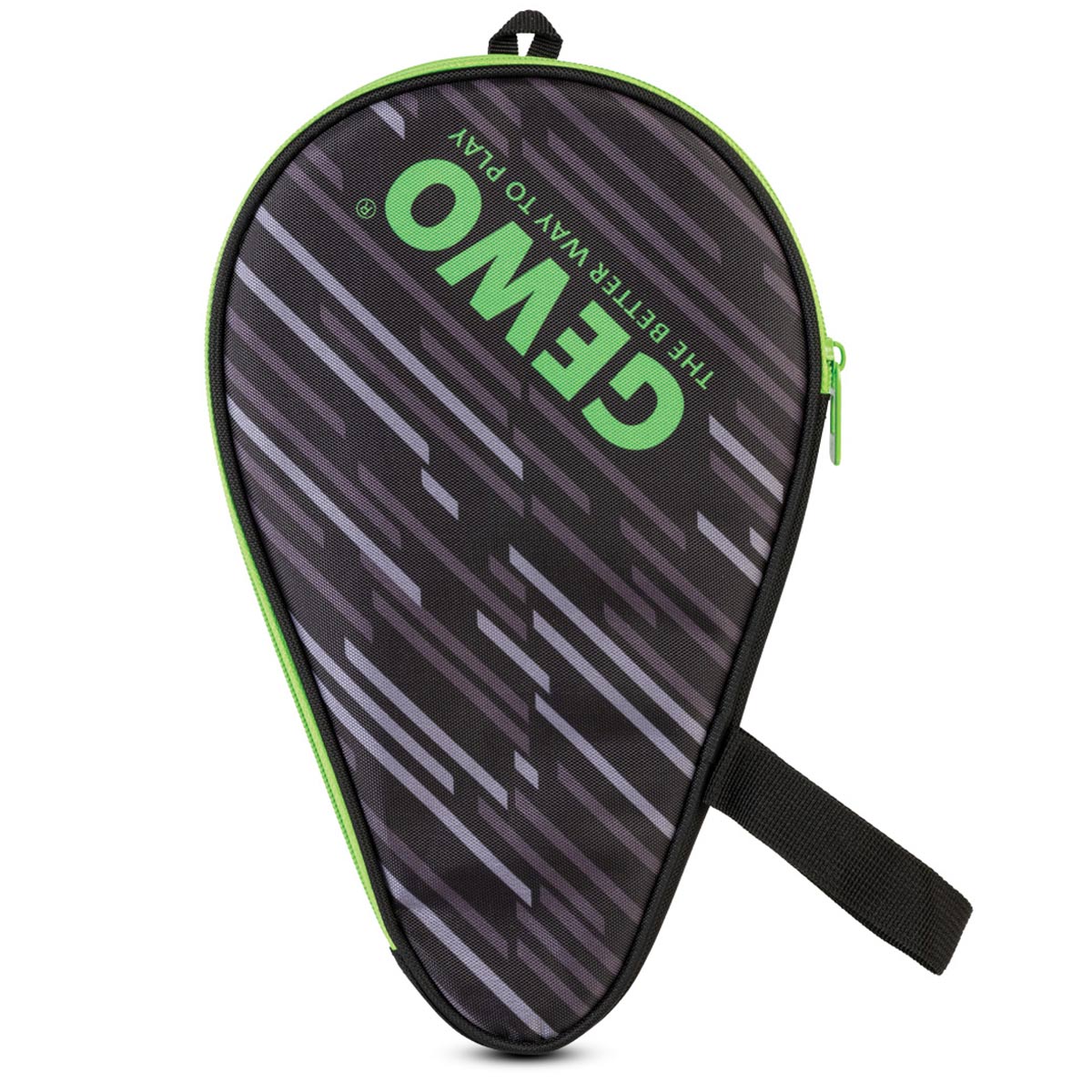 Gewo Round Cover Stripes black/lime - Image 4