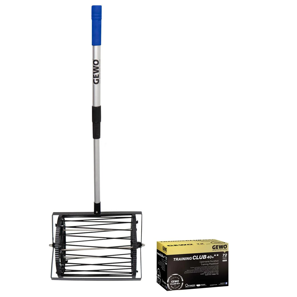 Gewo Set1x Ball Catcher+1x Ball Training Club 40+**72er - Image 2