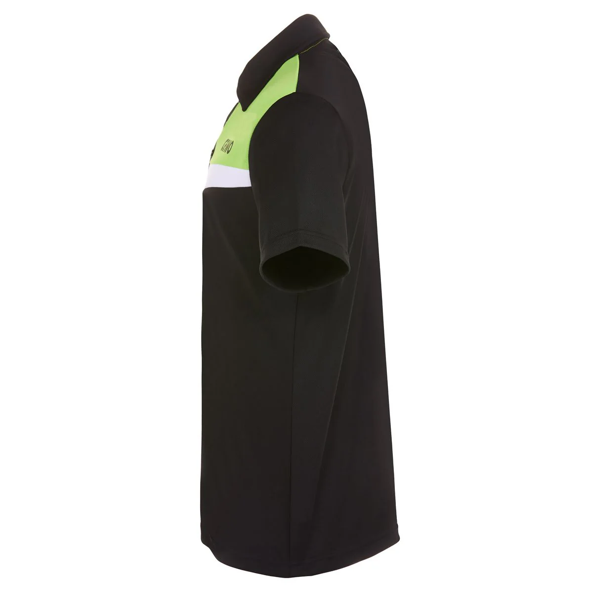 Gewo shirt Fondi I Cotton black/lime - Image 4