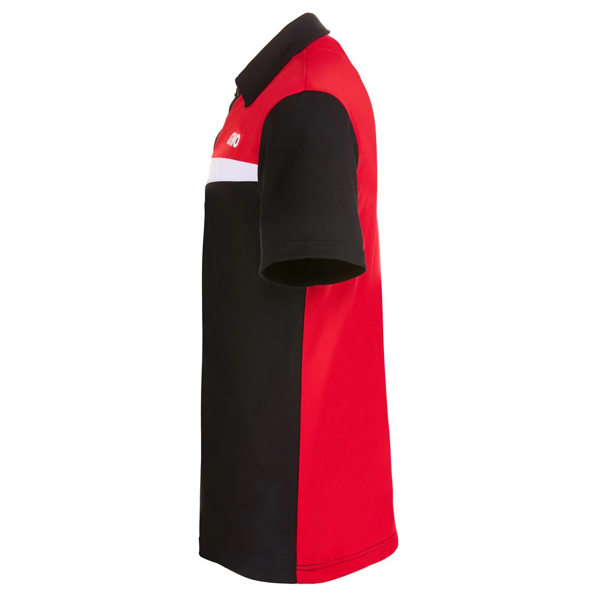 Gewo shirt Fondi IV Cotton black/red - Image 4