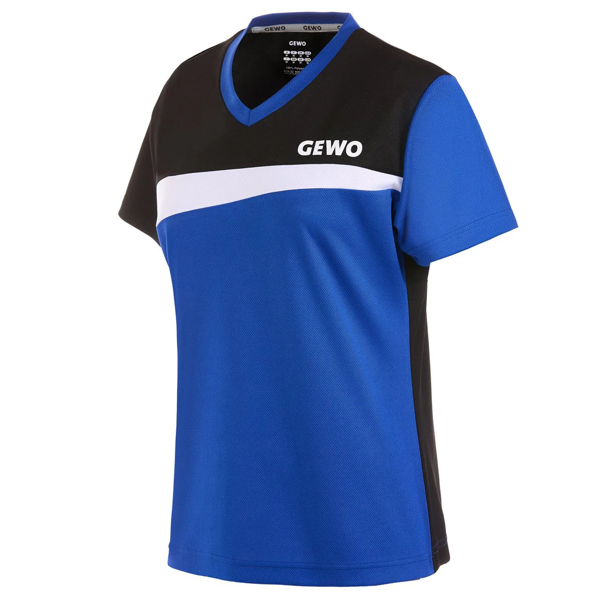 Gewo shirt Fondi II Lady royal/black - Image 3