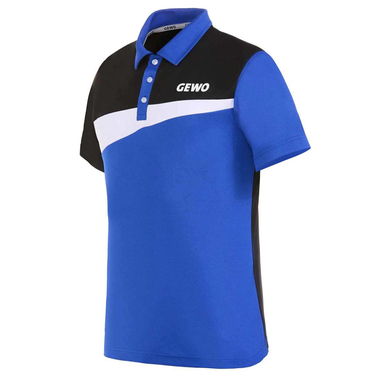 Gewo shirt Fondi II royal/black - Image 3