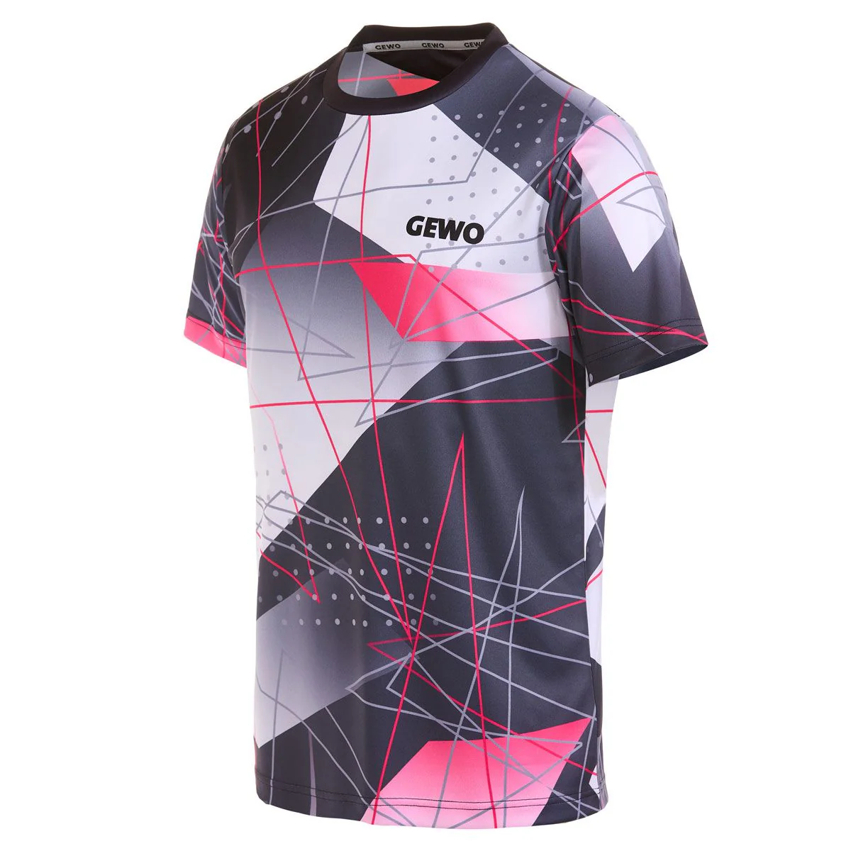 Gewo shirt Lugo I black/pink - Image 3