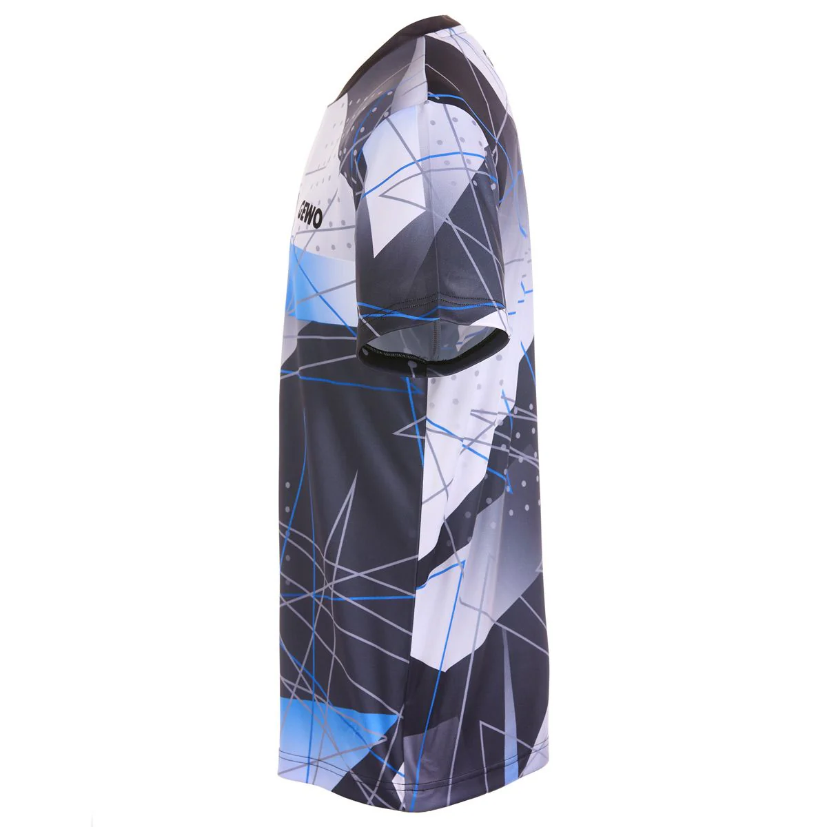 Gewo shirt Lugo II black/blue - Image 4