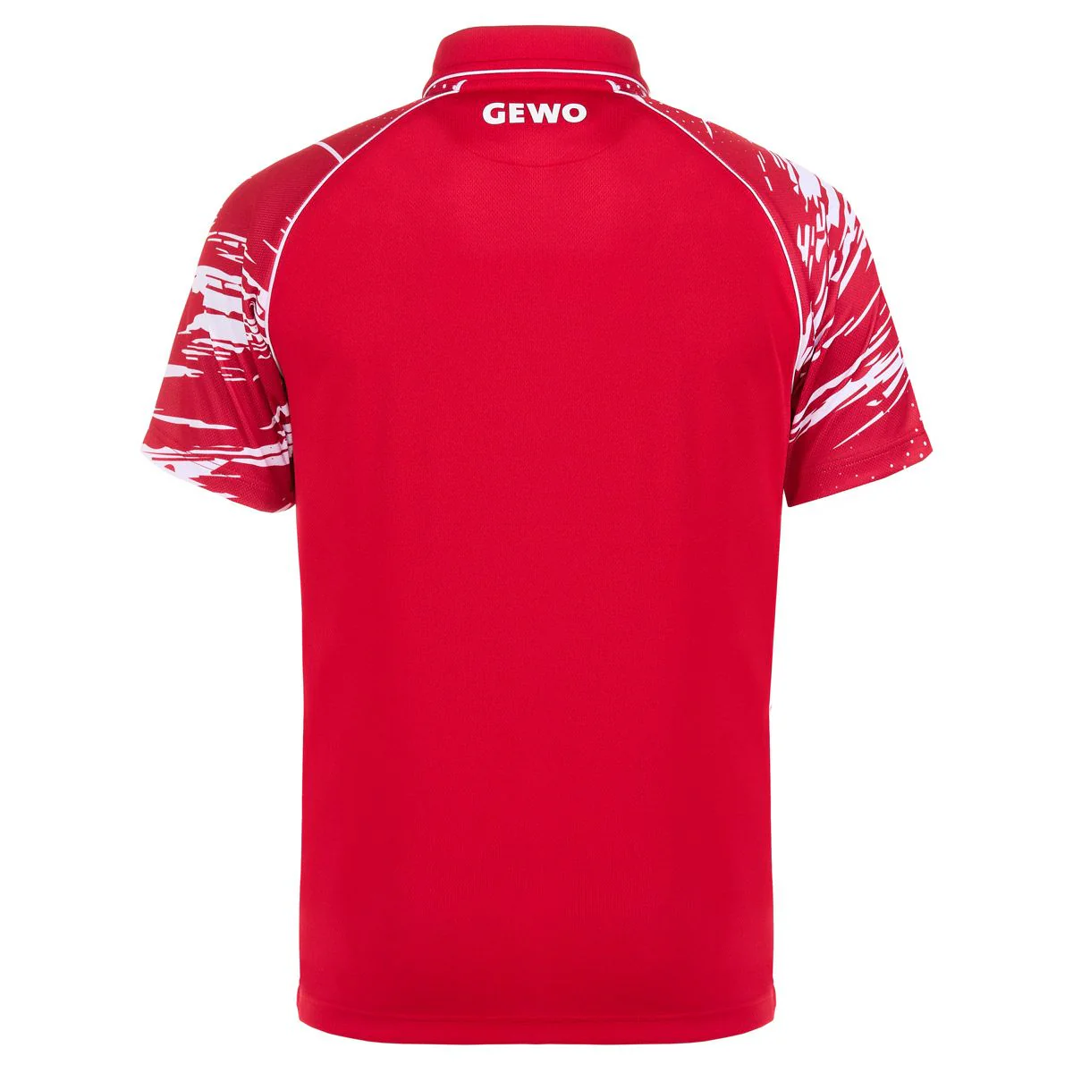 Gewo shirt Marmo II red/white - Image 2