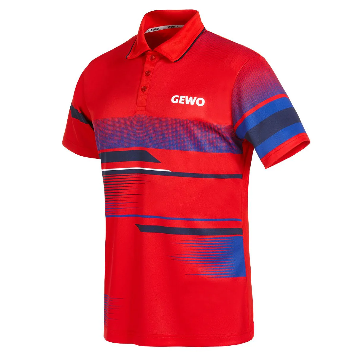 Gewo shirt Sarno III red - Image 3