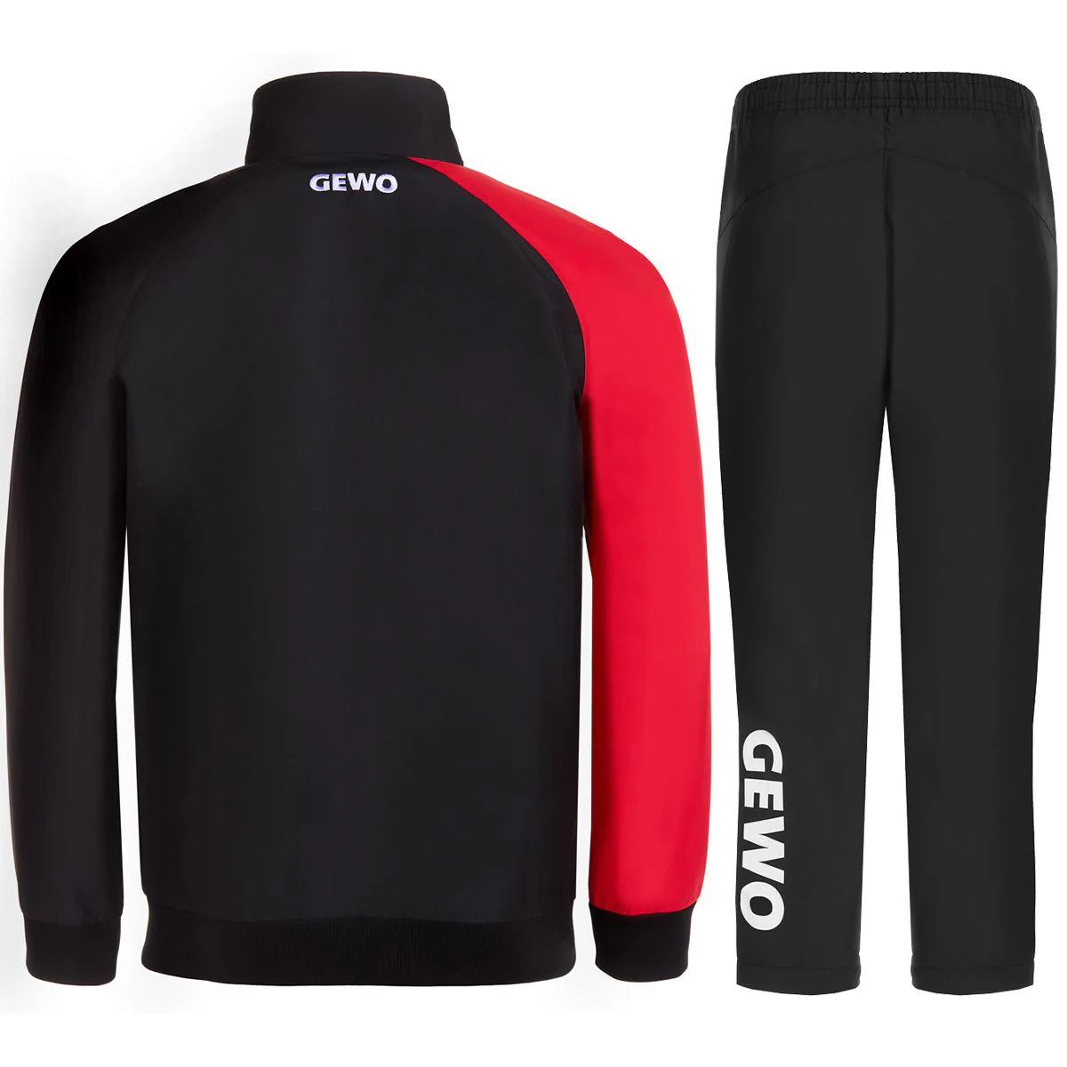 Gewo Tracksuit Fondi I black/red - Image 4