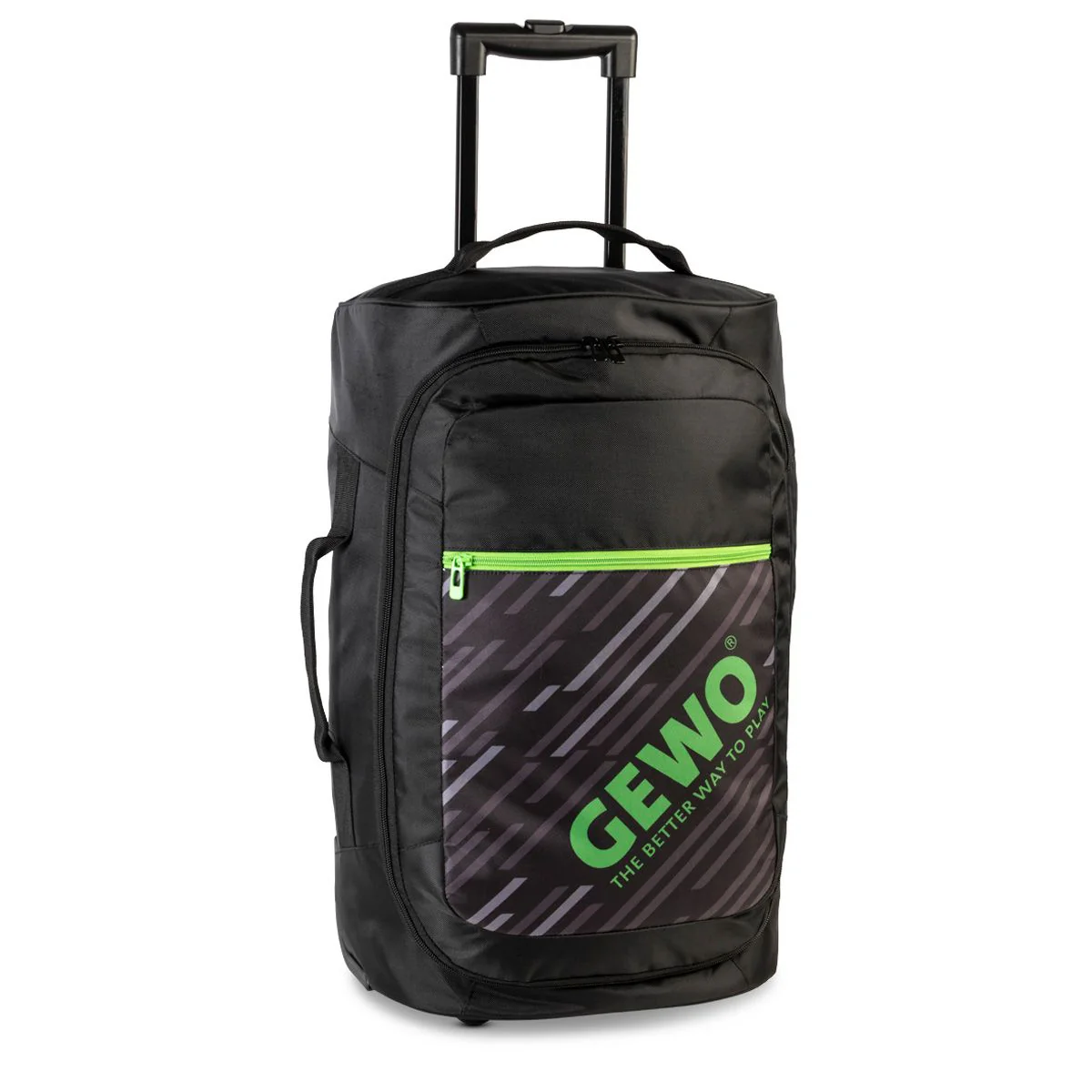 Gewo Trolley Stripes M black/lime - Image 2